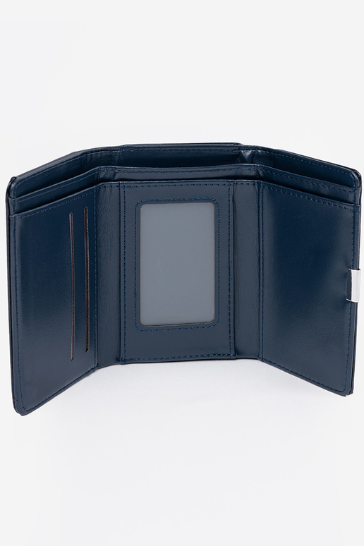 Portafoglio blu scuro da donna in...