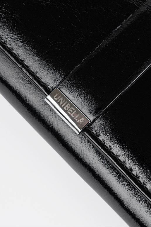 Portafoglio nero da donna in ecopelle