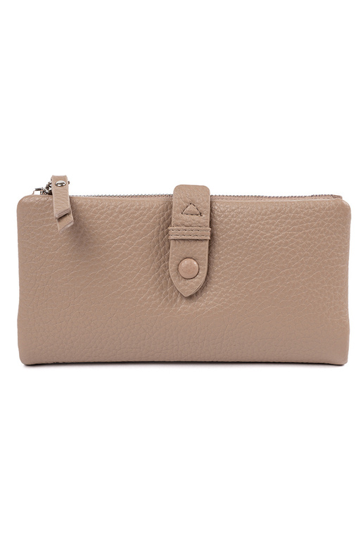 Portafoglio da donna color avorio con...