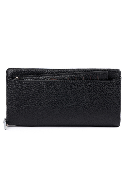 Portafoglio grande da donna nero