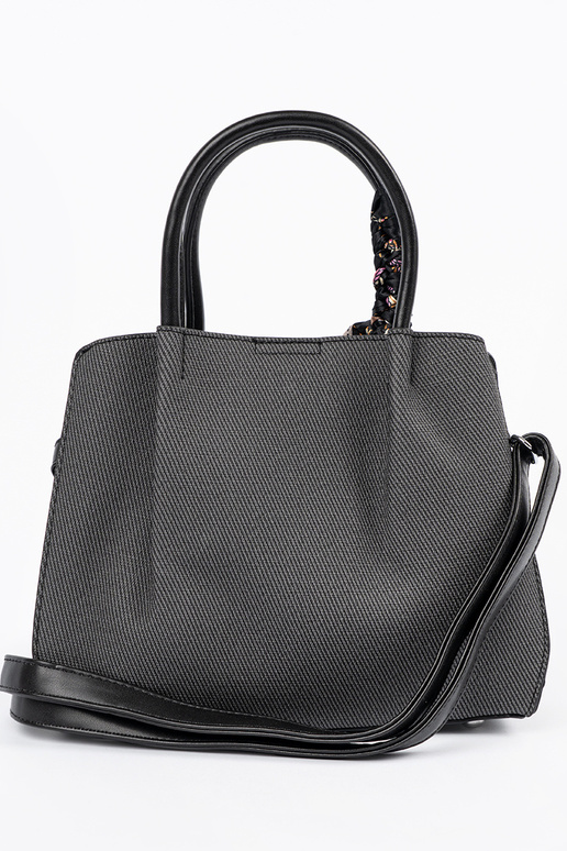 Borsa nera di media grandezza con...