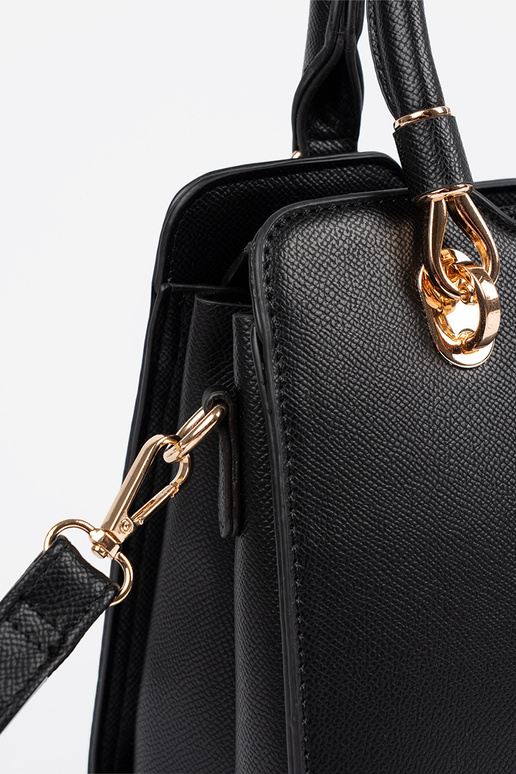 Borsa a mano nera da donna