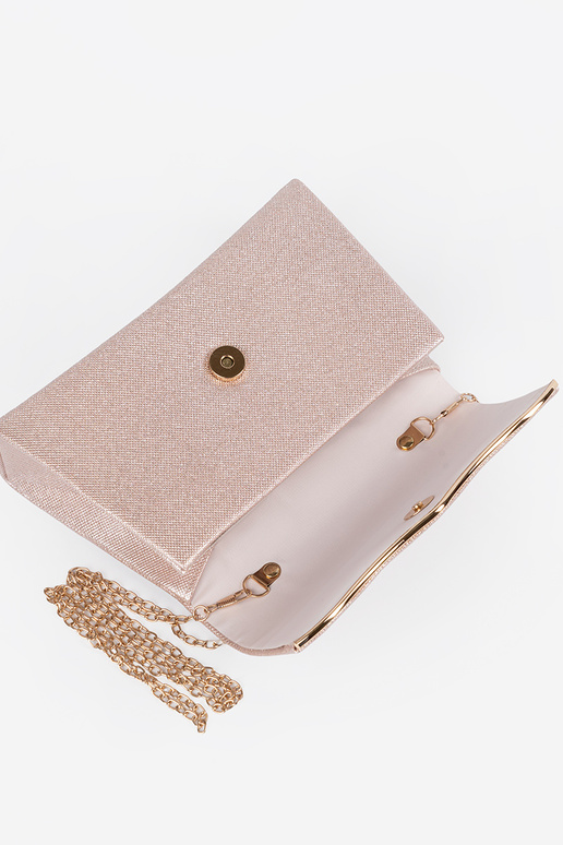 Borsa rosa con catena