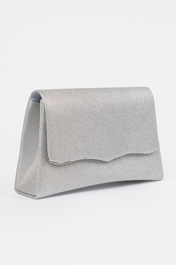 Borsa argentata con catena 2