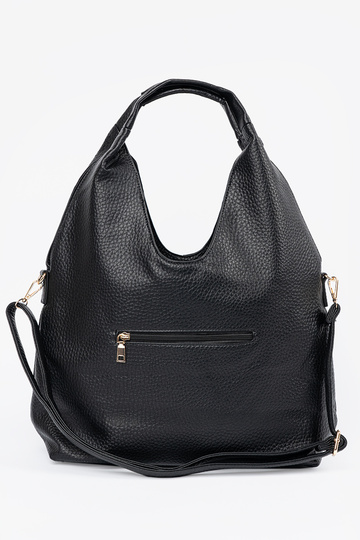 Borsa nera traforata da donna 2