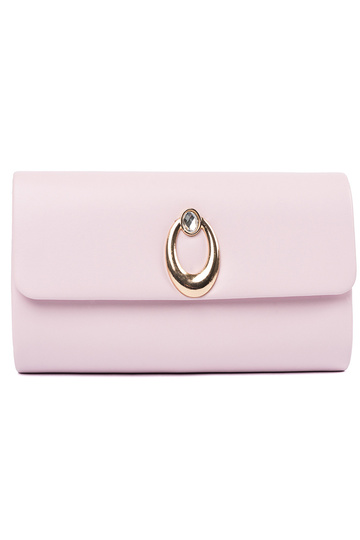 Borsa rosa a busta con...