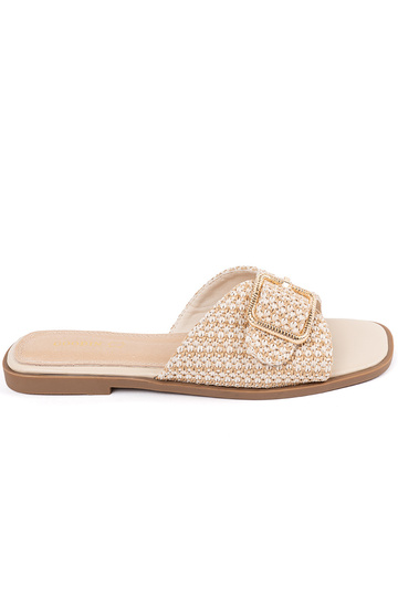 Ciabatte color sabbia con...