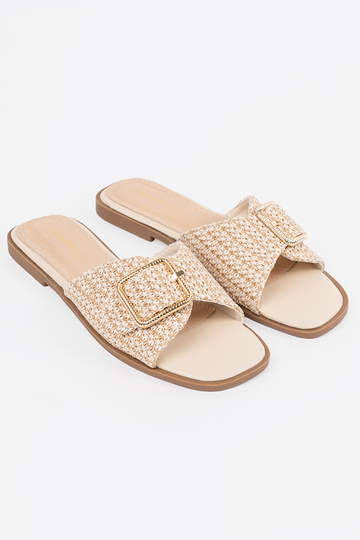 Ciabatte color sabbia con... 2