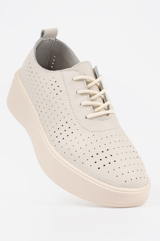 Scarpe in pelle blu brillante a... Scarpe in pelle blu brillante a...