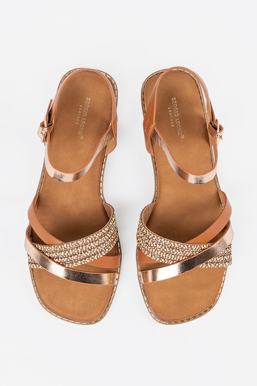 Sandali da donna con tacco e apertura...