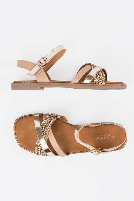 Sandali da donna bianchi a suola... Sandali da donna bianchi a suola...