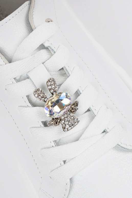 Scarpe da ginnastica bianche in pelle... Scarpe da ginnastica bianche in pelle...