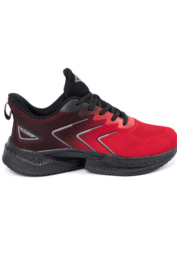 Nero e-Rosso scarpe sportive