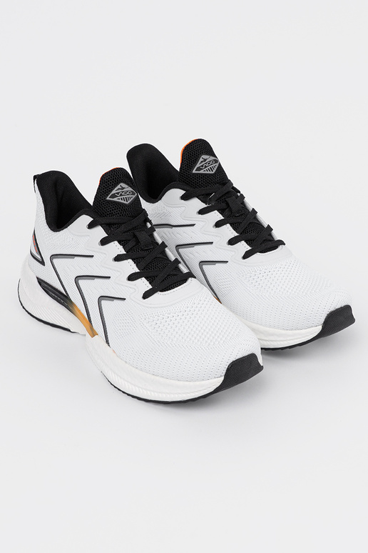 Bianco-colore nero scarpe sportive z... Bianco-colore nero scarpe sportive z...