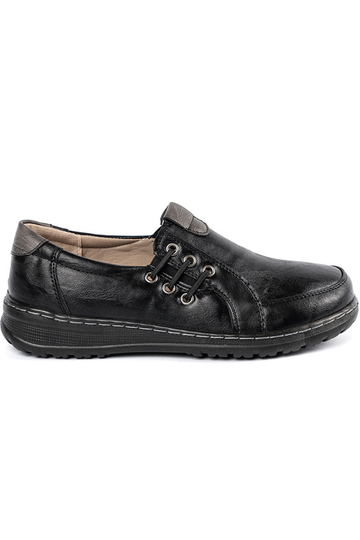 Mezze scarpe nere da donna con chiusura Mezze scarpe nere da donna con chiusura