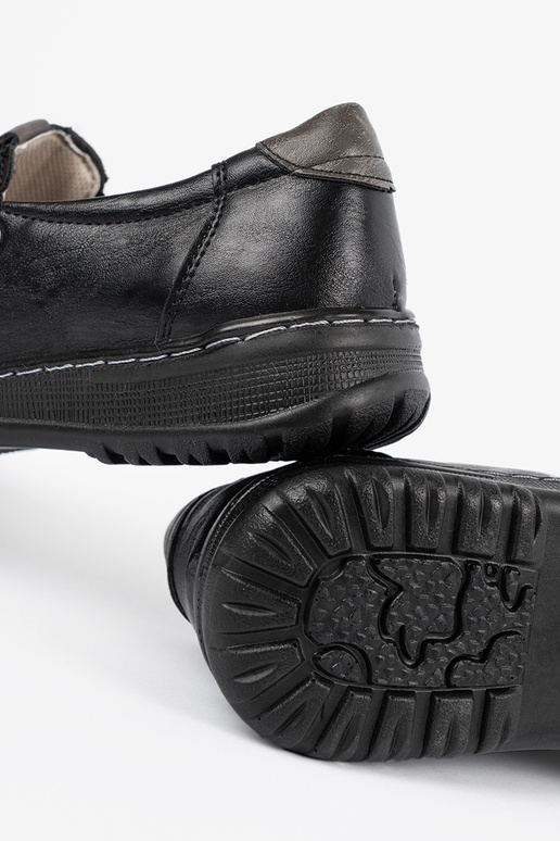 Mezze scarpe nere da donna con chiusura Mezze scarpe nere da donna con chiusura