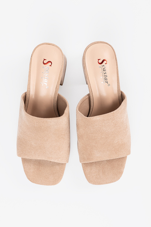 Ciabatte donna con tacco alto color... Ciabatte donna con tacco alto color...