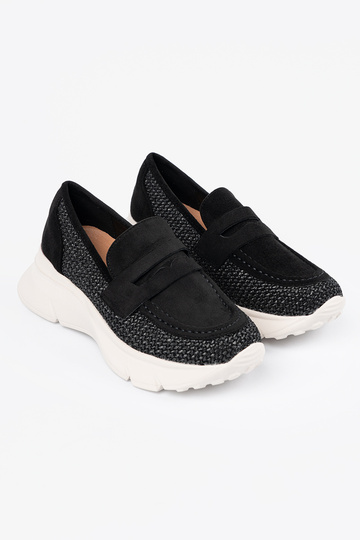 colore nero mezze scarpe su... 2