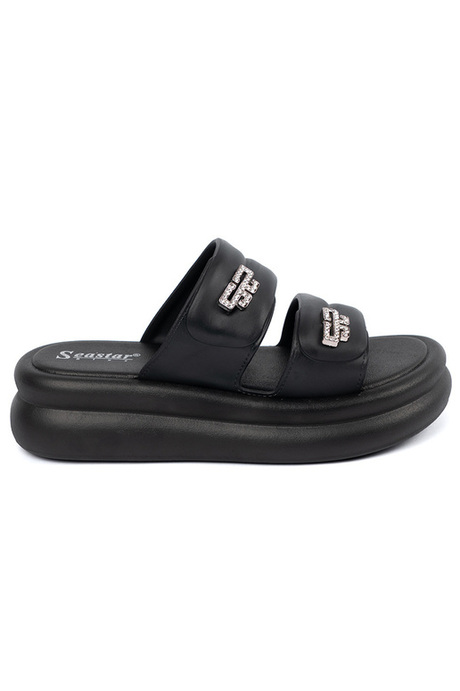 colore nero Pantofole donne con una... colore nero Pantofole donne con una...