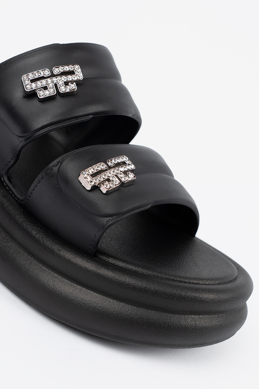 colore nero Pantofole donne con una... colore nero Pantofole donne con una...