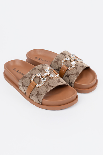 colore marrone Pantofole ze... 2