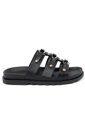 colore nero Pantofole donne...