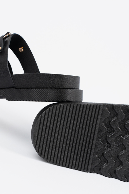 colore nero Pantofole donne ozdobione...