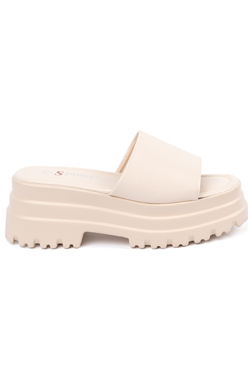 Pantofole con una...