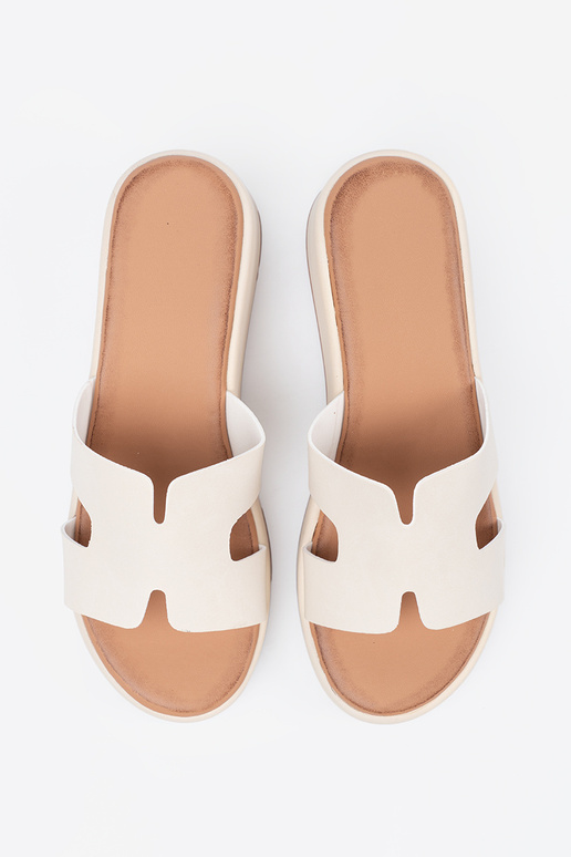 Ciabatte color sabbia vivace con...