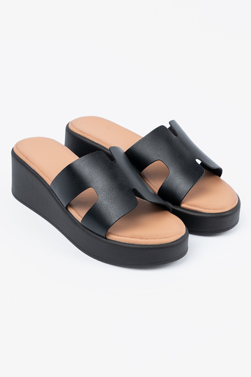 Pantofole nere da donna con... 2