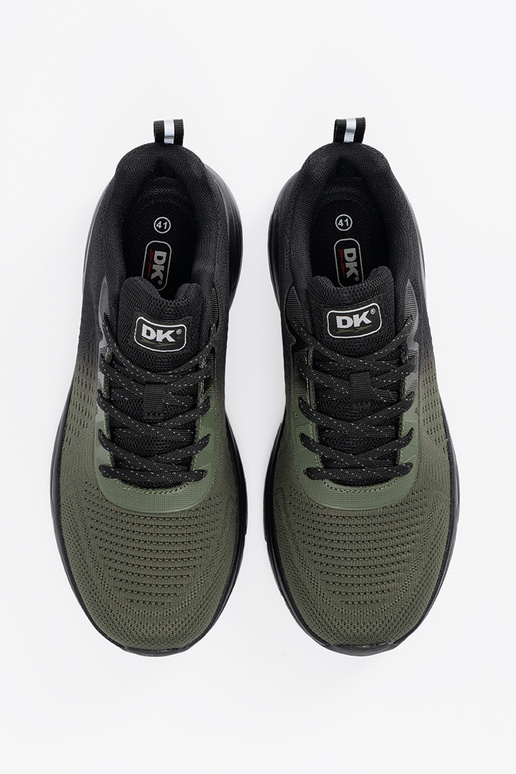 Scarpe sportive verdi scure da uomo Scarpe sportive verdi scure da uomo