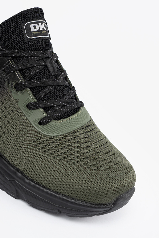 Scarpe sportive verdi scure da uomo Scarpe sportive verdi scure da uomo