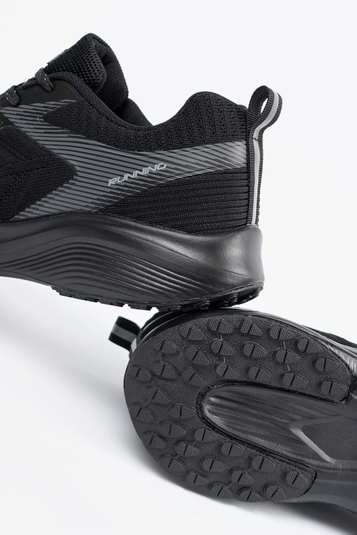 Scarpe sportive leggere nere da uomo Scarpe sportive leggere nere da uomo