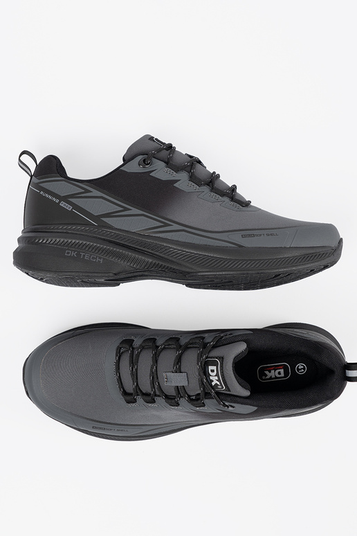 Scarpe da uomo in stile sportivo nere DK Scarpe da uomo in stile sportivo nere DK