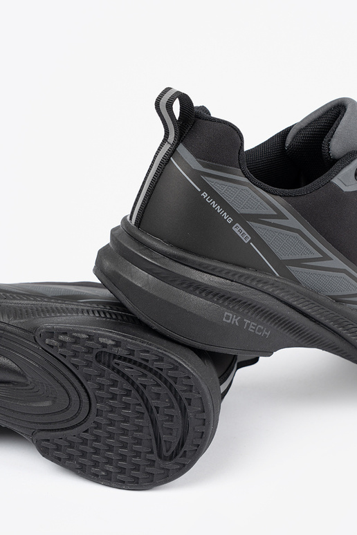 Scarpe da uomo in stile sportivo nere DK Scarpe da uomo in stile sportivo nere DK