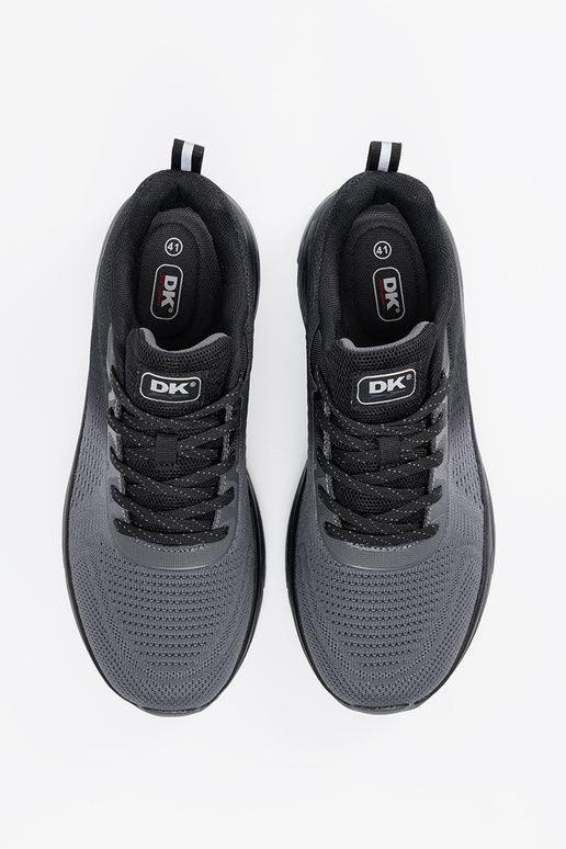 Scarpe sportive nere e verdi da uomo Scarpe sportive nere e verdi da uomo