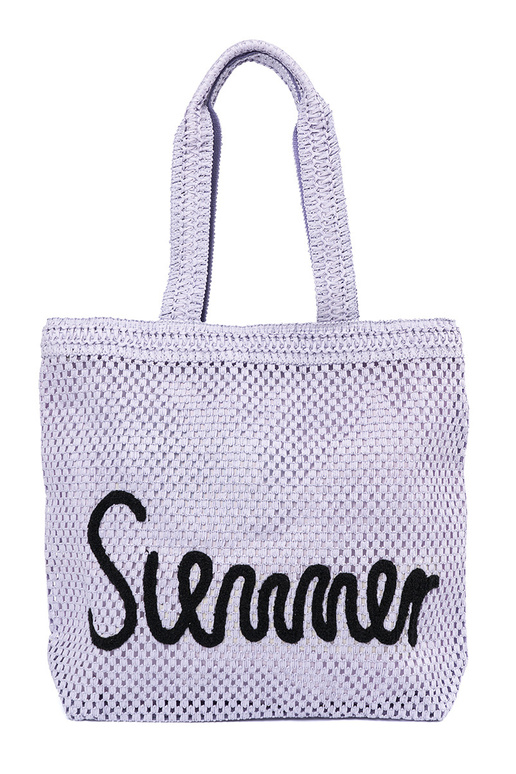 Borsa da spiaggia viola