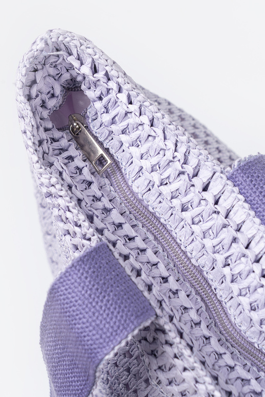 Borsa da spiaggia viola