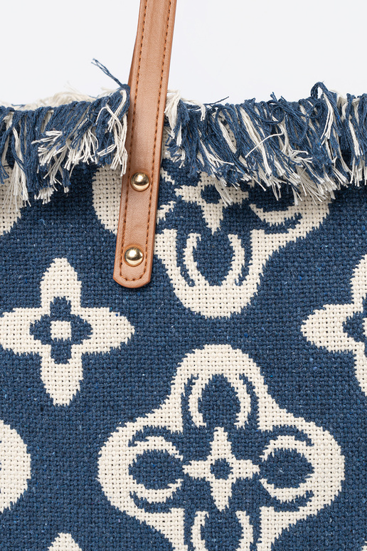 Borsa da spiaggia/confezione con frange