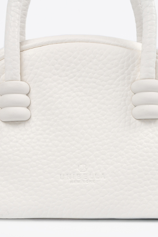 Portafoglio bianco con cinturini