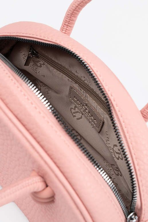 Portafoglio rosa con cinturini