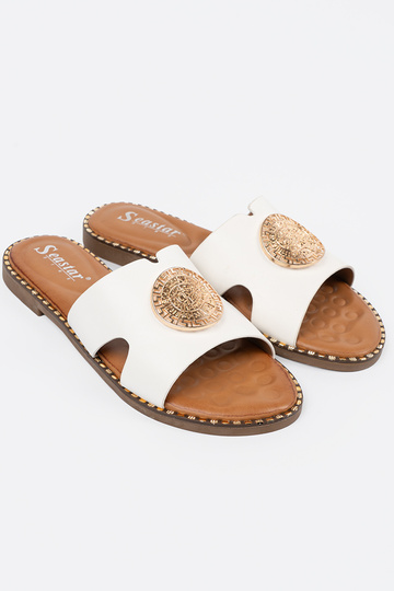 Pantofole Colore bianco con... 2