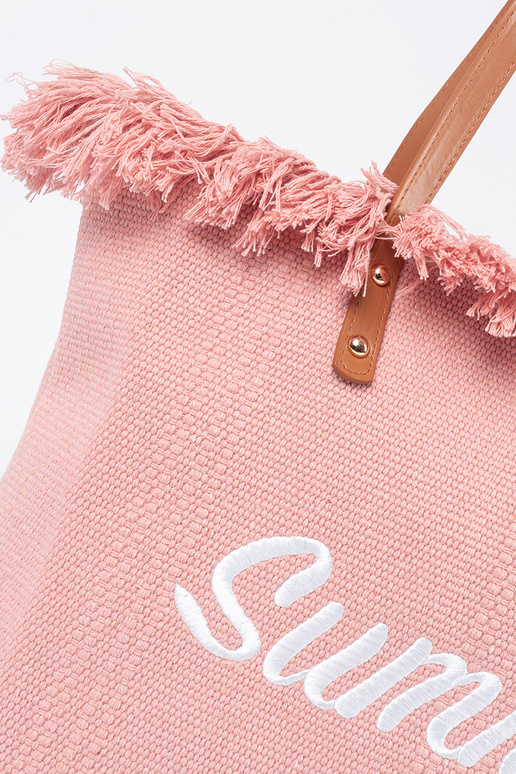 Borsa da spiaggia rosa