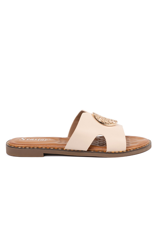 Pantofole brillantementebeige con... Pantofole brillantementebeige con...