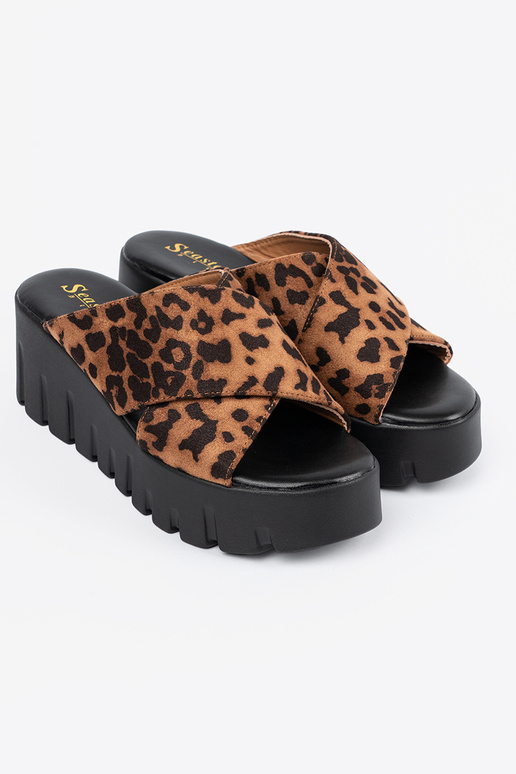 dalla pelle scamosciata Pantofole...