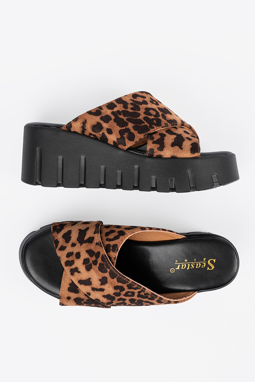 dalla pelle scamosciata Pantofole...