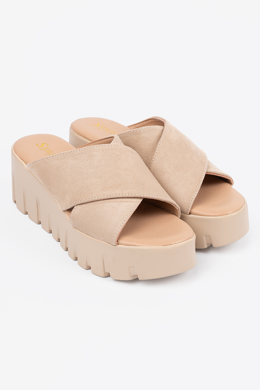 dalla pelle scamosciata Pantofole... dalla pelle scamosciata Pantofole...