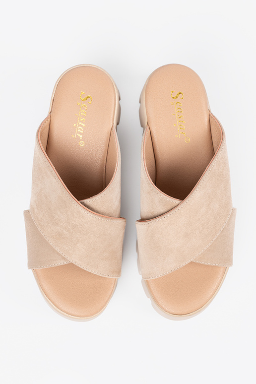 dalla pelle scamosciata Pantofole... dalla pelle scamosciata Pantofole...