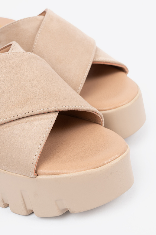 dalla pelle scamosciata Pantofole... dalla pelle scamosciata Pantofole...