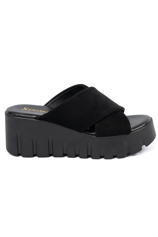 dalla pelle scamosciata Pantofole...